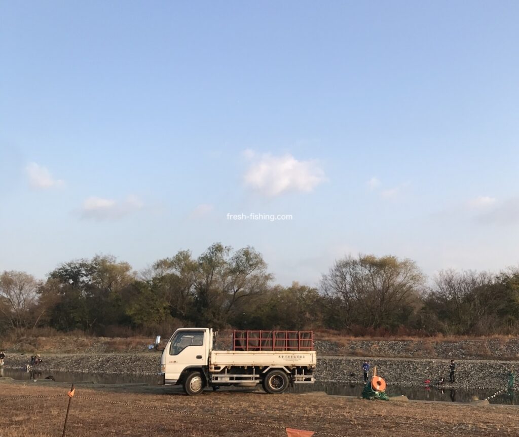 北方マス釣り場